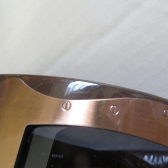 KTZ SUIT OF ARMOUR Brown Bronze Wrap Sunglasses main image 5